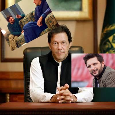 عمران خان اور سیاسی گرما گرم میچ،شاہد آفریدی میدان میں آگئے،تاریخی جملے