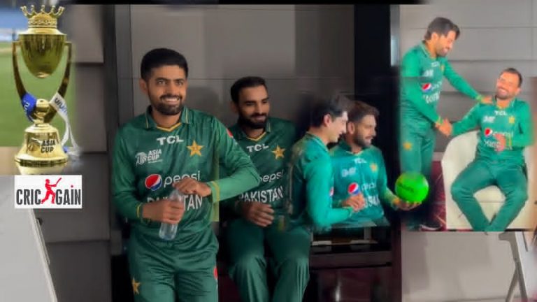 ایشیا کپ،پاکستان ٹیم کی آفیشل کٹ،کھلاڑیوں کی نئی گیمز