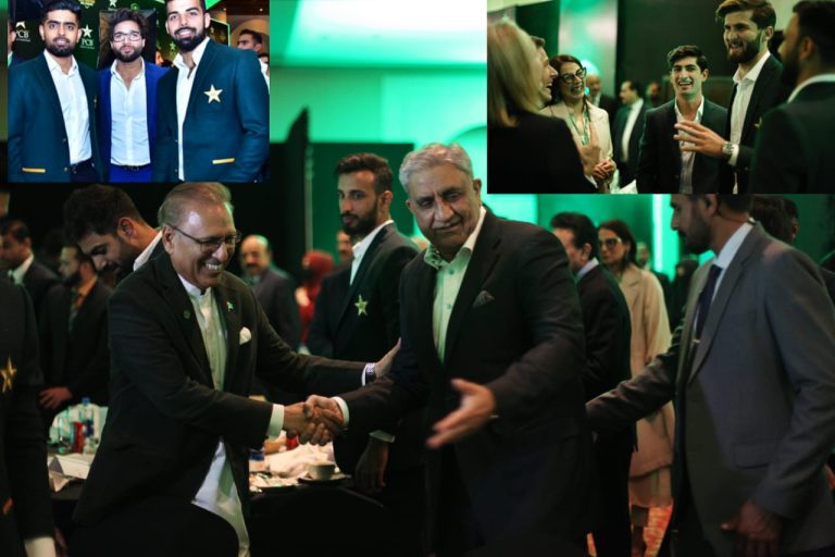 پاکستان کرکٹ ٹیم کے اعزاز میں کیسی تقریب،آرمی چیف کی لیڈر کے لفظ کے ساتھ نصیحت