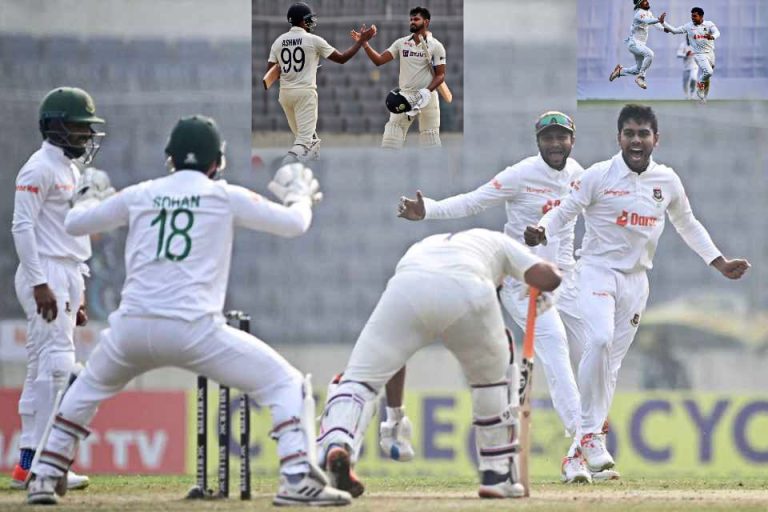 بنگلہ دیش بھارت کے 7 کھلاڑی 71پر آئوٹ کرکے بھی ٹیسٹ ہارگیا،چیمپئن شپ ٹیبل اپ ڈیٹ