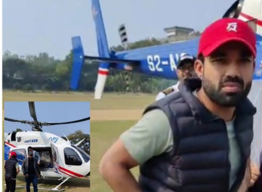محمد رضوان کی ہیلی کاپٹر کے ذریعہ بنگلہ دیش انٹری،تیز اننگ مکمل