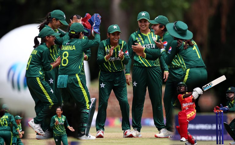 انڈر 19 ویمنز ورلڈ کپ ،پاکستان کی ایسی جیت،سینئرشرماجائیں