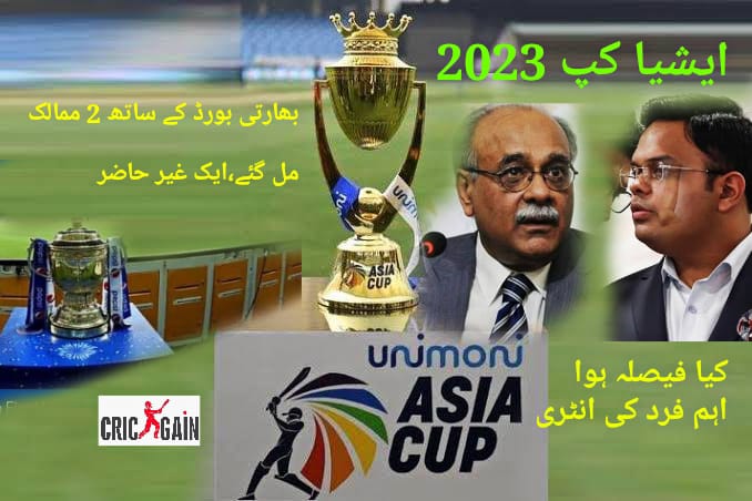 ایشیا کپ 2023،بھارت سمیت اہم ممالک کی ہائبرڈ ماڈل کی مخالفت، پاکستان سے رابطہ  کیلئے اہم شخص نامزد