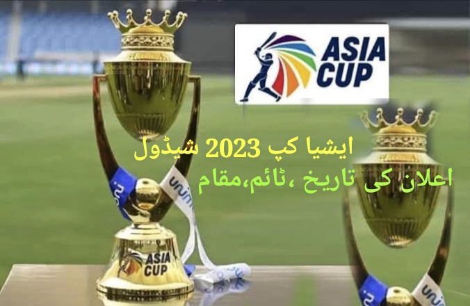 ایشیا کپ 2023 شیڈول اعلان کی تاریخ،وقت سامنے آگیا،ذکا اشرف رونمائی کریں گے