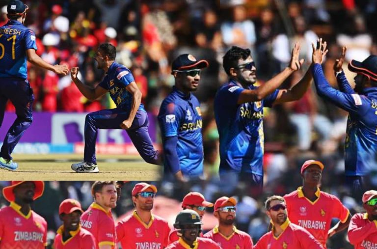 سری لنکا ورلڈکپ 2023 میں پہنچ گیا،زمبابوے کو شکست،اگلاامیدوارکون