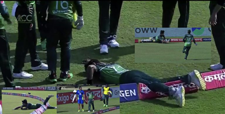 بڑا دھچکا،نسیم شاہ کی حماقت،زخمی،میدان سے باہر،ورلڈ کپ کیلئے الارم