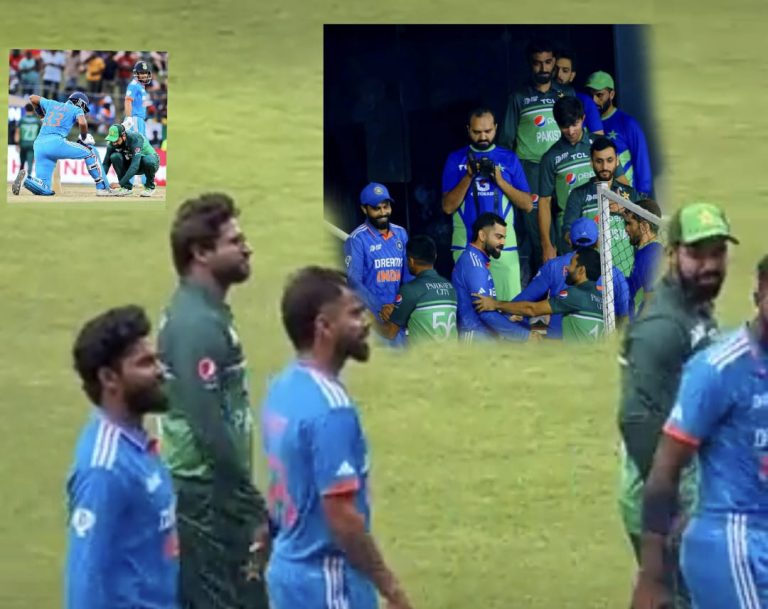 میچ بے نتیجہ ہونے کے باوجود پاکستان چھایا رہا،مثالی رویہ،دونوں ٹیموں کا ایک ساتھ میدان کا چکر