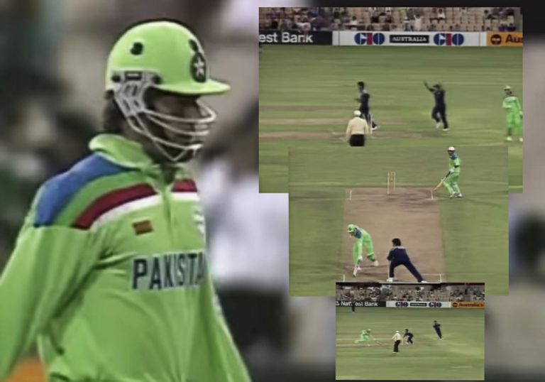 کرکٹ ورلڈکپ پاکستان بمقابلہ بھارت تاریخ،پسٹری کا پہلامیچ،متنازعہ رن آئوٹ لے ڈوبا