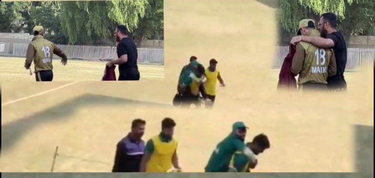 شاداب خان بال پر پائوں رکھ کر شدید زخمی،اٹھاکر باہر لے جانا پڑا