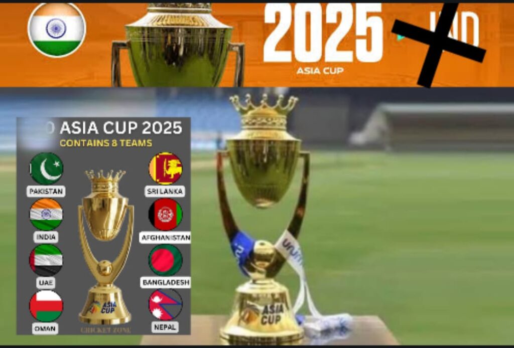 ایشیا کپ 2025 ونڈو اوپن،میزبان بھارت ابھی سے سائیڈ لائن،ایونٹ منتقل،تاریخیں طے