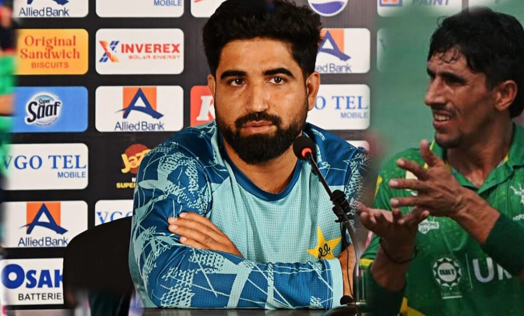 حارث رئوف باہر،عاکف جاوید اندر،طیب طاہر پریس کانفرنس میں ہار کا دفاع کرتے رہے