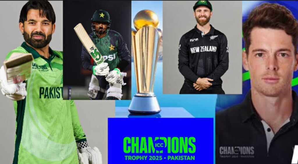 چیمپئنز ٹرافی،پہلا میچ،پاکستان بمقابلہ نیوزی لینڈ،پلیئنگ الیون،منظرنامہ،کراچی کی پچ،ٹاس،سپنرز