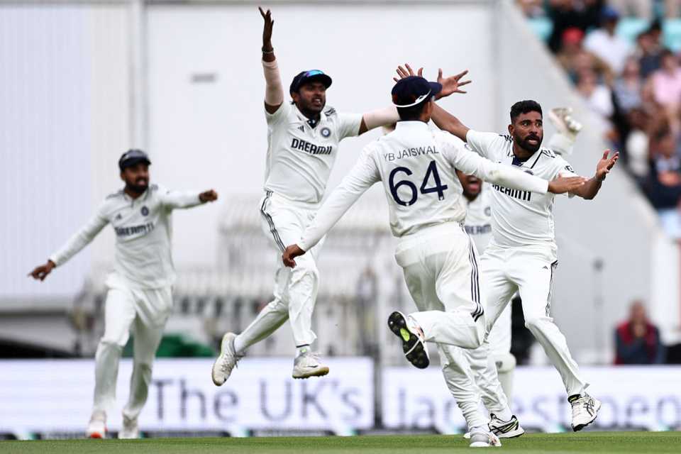 بھارت کی اوول ٹیسٹ میں ڈرامائی جیت،سیریز برابر