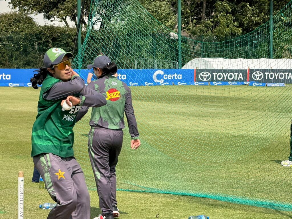 پہلا ٹی ٹوئنٹی انٹرنیشنل ، آئرلینڈ ویمنز نے پاکستان ویمنز کو شکست دیدی