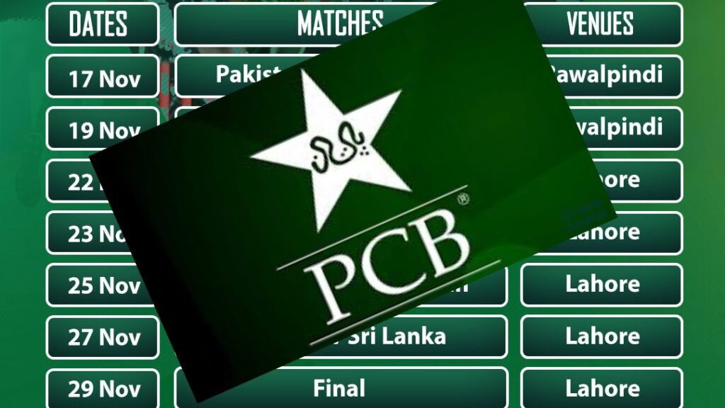 پاکستان میں بھی ٹرائی سیریز شیڈول،اہم ممالک شامل