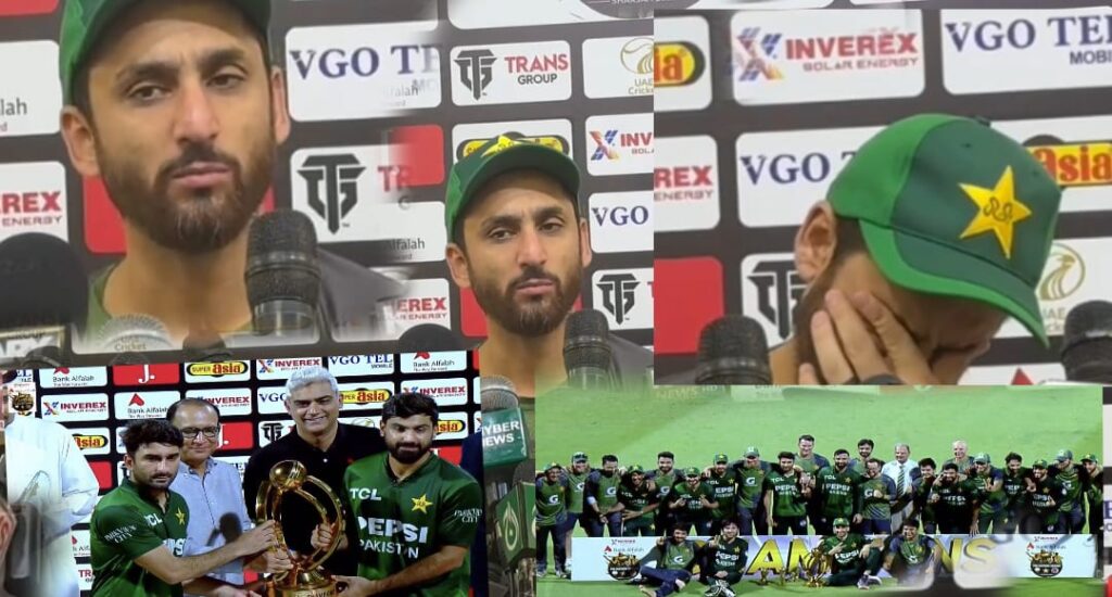 جیت اور میچ فیس سیلاب متاثرین کے نام،کپتان کاوکٹ کیپر پر اعتماد،یہی ٹیم بہتر،بابرکا بھی تذکرہ جیت اور میچ فیس سیلاب متاثرین کے نام،کپتان کاوکٹ کیپر پر اعتماد،یہی ٹیم بہتر،بابرکا بھی تذکرہ