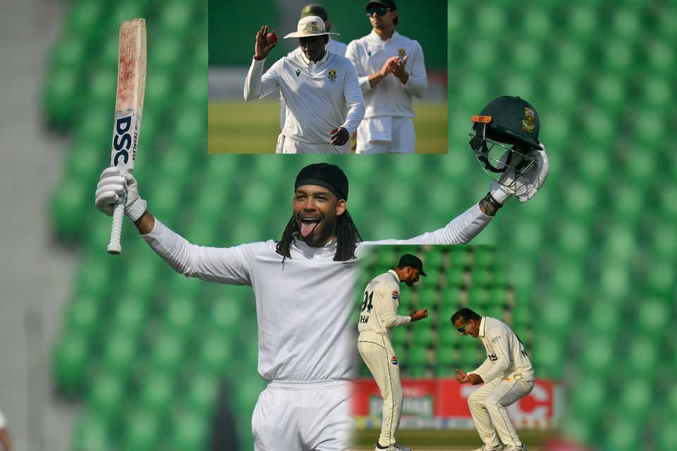 لاہور ٹیسٹ فیصلہ کن موڑ پر،پروٹیز 226 رنز،پاکستان 8 وکٹیں دور لاہور ٹیسٹ فیصلہ کن موڑ پر،پروٹیز 226 رنز،پاکستان 8 وکٹیں دور